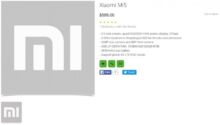 Xiaomi Mi5 messo a listino da uno store online