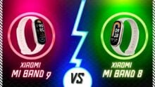 Xiaomi Mi Band 9 vs. Mi Band 8: alle Unterschiede