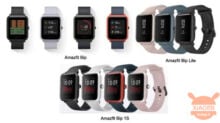 Tutta la serie Amazfit Bip a confronto. Quale scegliere?