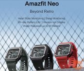 Amazfit NEO lo smartwatch retrò di Xiaomi a 29€ su Amazon Prime