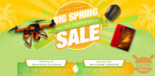 Aanbieding - Voorjaarsuitverkoop van Banggood Big Spring Sale!