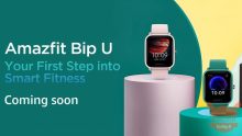 Amazfit Bip U: Svelata la data di presentazione del fitness watch economico