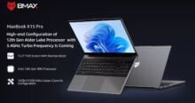 كمبيوتر محمول MaxBook X15 Pro بسعة 16/512 جيجابايت بسعر 249 يورو شامل الشحن السريع!