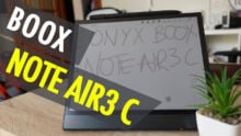 Revisión de Boox Note Air3 C: lector electrónico de colores brillantes para profesionales y estudiantes