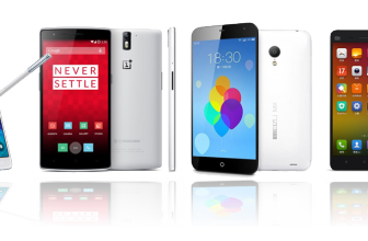 排名:小米Mi4,三星Note 4,Oneplus One和魅族MX4对比