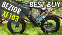 مراجعة Bezior XF103 دراجة كهربائية قوية وآمنة ... بسعر 760 يورو ، إنها أفضل شراء حقيقي