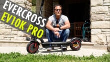 Monopattino elettrico EVERCROSS EV10K PRO – Recensione Test e Specifiche