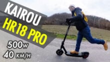 Monopattino elettrico KAIROU HR18 PRO – Recensione Test e Specifiche