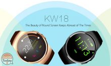[Rabattcode] KingWear KW18 Smartwatch Phone Schwarz zu 26 €