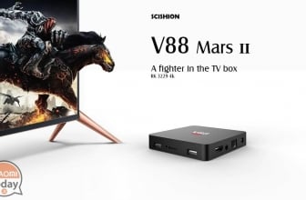 Offerta – SCISHION V88 Mars II Eu Plug Smart TV Box 2/8 Gb a 24€ da Magazzino EU