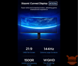 XIAOMI Curved Gaming Monitor 34″ a 345€ su Amazon
