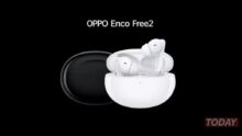 OPPO Enco Free2 con cancellazione attiva del rumore da ben 42dB presentate in Cina