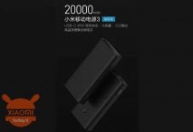 Xiaomi Mi 3 Power Bank met 45W opladen kost 199 Yuan (25 €)