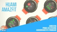 UNBOXING – Huami Amazfit: prima accensione ed aggiornamento firmware