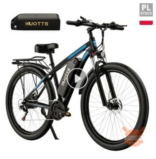 Mountain Bike elettrica Duotts C29 (versione con portapacchi+doppia batteria)