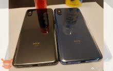 Xiaomi Mi MIX 3: Durchgesickert Fotos von der Rückseite, wird es den Sensor unter dem Bildschirm sein?