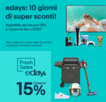 Nuovo coupon eBay: prezzi SUPER sulla tecnologia