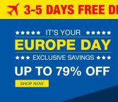 European Day Up TO 79% off from TinyDeal