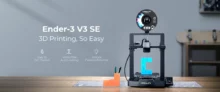 Creality Ender-3 V3 SE 3D 打印机售价 150 欧元，含快速运费！