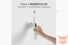 Xiaomi Oclean X presentato: Il primo spazzolino smart con display touchscreen