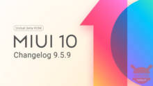 Released MIUI 10 9.5.9 Version Volles Änderungsprotokoll