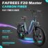 유럽에서 무료로 배송되는 Bezior XF001 전기 자전거 960€!