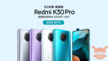 Redmi K30 Pro e K30 Pro Zoom sono ufficiali: Specifiche e prezzi