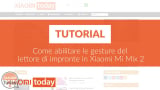 Come abilitare le gesture del lettore di impronte in Xiaomi Mi Mix 2