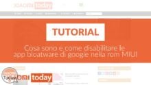 Cosa sono e come disabilitare le app bloatware di google nella rom MIUI