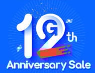 GeekBuying fête ses 12 ans : Réductions et offres spéciales