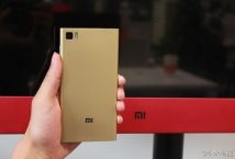 Appare un’immagine di Xiaomi Mi3 in colore Oro (Gold)