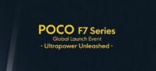 سلسلة Poco F7 تحصل على موعد إطلاق (تسريب)