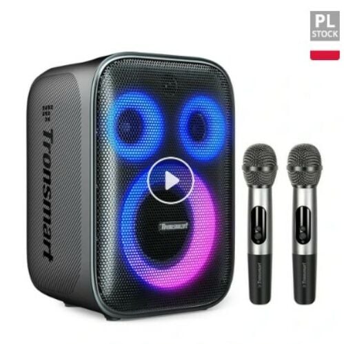 Speaker Portatile Tronsmart Halo 200 Karaoke + 2 microfoni wireless