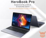 Recension - Notebook Chuwi HeroBook PRO den bärbara datorn 14.1 ″ SSD för alla (erbjuds inuti)