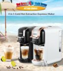 HiBREW H2A מכונת קפה אספרסו 4 ב-1 ב-€86 כולל משלוח מאירופה