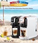 HiBREW H2A Macchina Caffè Espresso 4 in 1 a 89€ spedizione inclusa da Europa