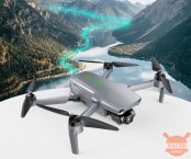 Hubsan ZINO Mini PRO Drone (558Gr) が 249 ユーロ、バッテリー 2 個とケースがヨーロッパから無料で発送されます