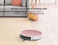 Inteligentny robot odkurzający ILIFE V7S Plus w cenie 74 EUR z bezpłatną wysyłką z Europy