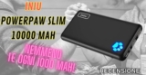 iPhone, Android, droni o smartwatch: che la carica sia con voi!!! INIU PowerBank Slim 10000 mAh