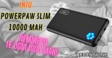 iPhone, Android, drone, atau jam tangan pintar: semoga tagihannya ada pada Anda!!! INIU PowerBank Slim 10000 mAh