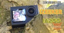 IZEEKER IA200 – Camera de acțiune cu afișaj dublu care te va uimi (videoclipuri stabile și funcții suplimentare)