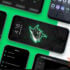 Màn hình Lenovo Legion hiển thị cùng với hệ điều hành chơi game tùy chỉnh