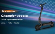 KuKirin G4 off-road elektrische scooter voor € 829, inclusief verzending vanuit Europa
