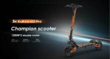1369 € para a scooter elétrica KuKirin G3 Pro enviada gratuitamente da Europa