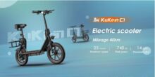 Skuter Listrik KuKirin C1 seharga €425 termasuk pengiriman dari Eropa!