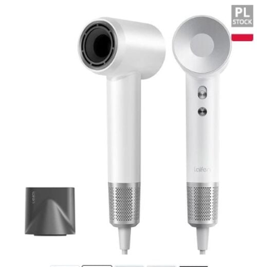 Secador de cabelo de íon negativo Laifen Swift Branco