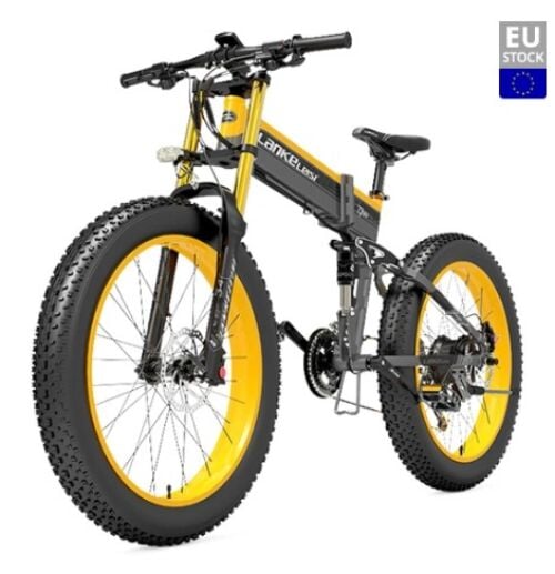Bicicleta de muntanya elèctrica LANKELEISI T750 Plus Fat Tire