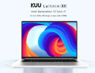 Laptop KUU A6 Laptop de 16” 16/512 Gb a 600€ envio prioritário incluído!