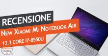 Recensione Xiaomi Mi Notebook Air 13.3 8th generation