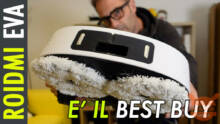 Roidmi EVA - Review and test of the best-buy robot that vacuums, mops and washes itself